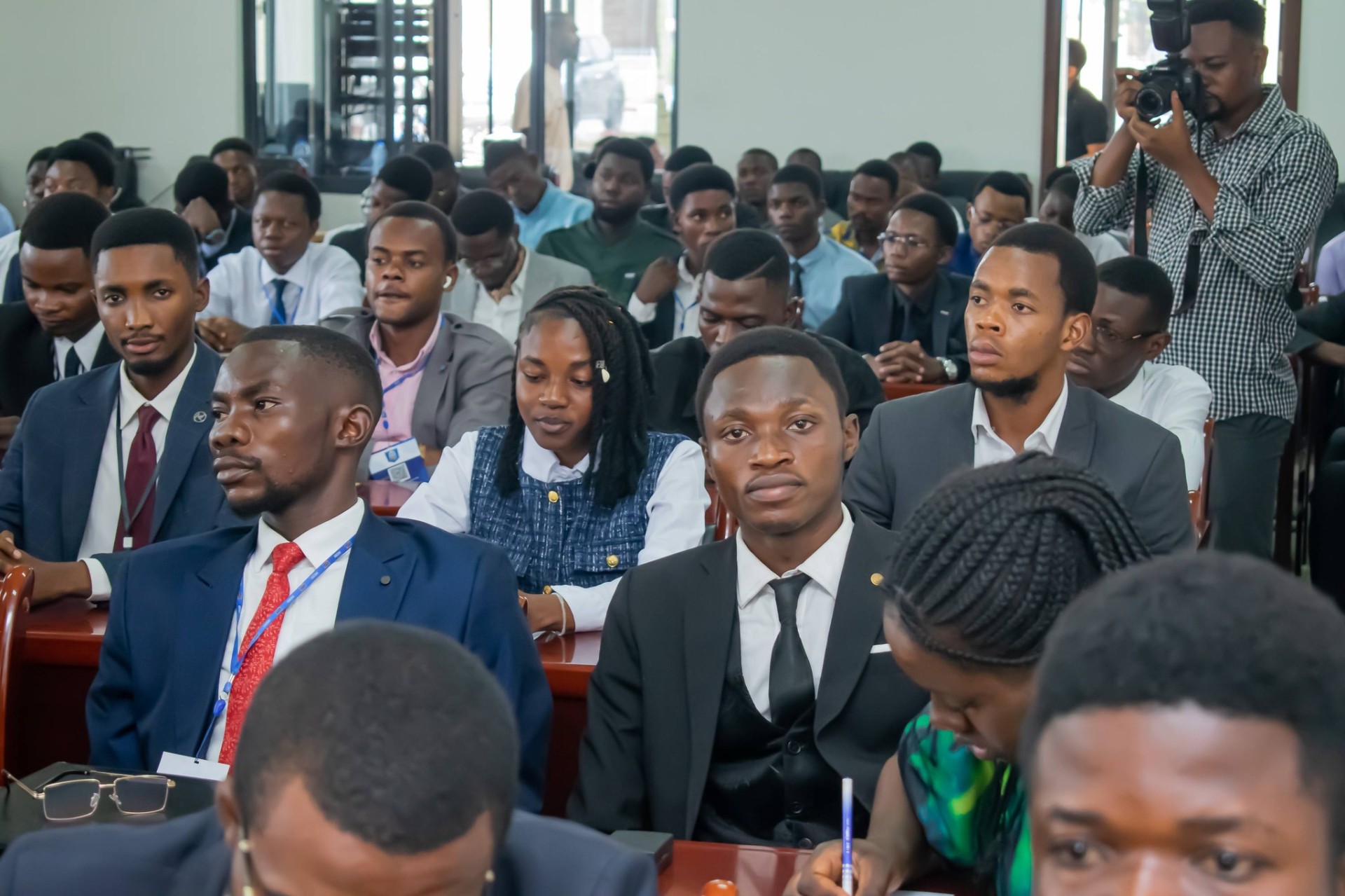 Étudiants en session parlementaire